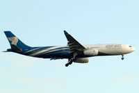 A4O-DB @ EGLL - Airbus A330-343X [1044] (Oman Air) Home~G 20/07/2012. On approach 27L. - by Ray Barber