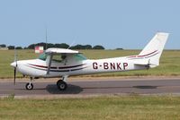 G-BNKP @ EGSH - Just landed at Norwich. - by Graham Reeve