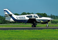 C-GODZ @ IAD - Just landed at Dulles. - by Christopher J. Walker