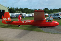 G-CHFW @ X1WE - Oxford Gliding Club, Weston on the Green - by Chris Hall