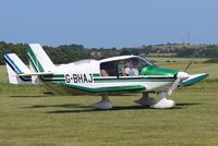 G-BHAJ @ X3CX - Just landed at Northrepps. - by Graham Reeve