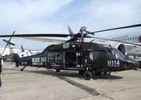 SP-YVF @ LFPB - Sikorsky S-70i Black Hawk at the Aerosalon 2013, Paris - by Ingo Warnecke