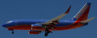 N408WN @ KLAS - Southwest Airlines, seen here on short finals RWY 25L at Las Vegas Int´l(KLAS) - by A. Gendorf
