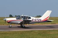 G-CTZO @ EGSH - Just landed. - by Graham Reeve