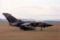 46 16 @ EGQS - Tornado IDS of Germany's Kreigsmarine MFG-2 preparing to join Runway 23 at RAF Lossiemouth in September 1990. - by Peter Nicholson