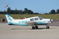 G-BEFF @ EGSH - Parked at Norwich. - by Graham Reeve