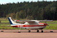 YL-CKA @ EFMA - Cessna Turbo Centurion parked at Mariehamn airport, Åland Islands, Finland. - by Henk van Capelle