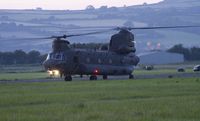 ZH893 @ EGFP - Chinook HC.2A, ramp up, ready to lift and depart for the range. - by Derek Flewin