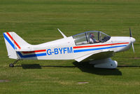 G-BYFM @ EGCB - at the Barton open day and fly in - by Chris Hall