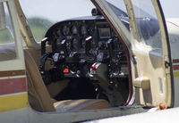 G-AXZF @ EGFH - Resident Piper PA-28-180 Cherokee, Cambrian Flying Club. - by Derek Flewin
