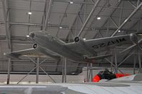 WH725 @ EGSU - English Electric Canberra B.2. Suspended from the roof in AirSpace, Imperial War Museum Duxford, July 2013. - by Malcolm Clarke