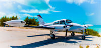 C-GMRW @ MYE3 - Parked at Farmer Cay MYE3 airport in the Exuma, Bahamas. - by Sylvain Faust