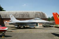 FA-18 @ EBBE - Preserved.First Wing Historical Centre (1WHC) The Golden falcon. - by Robert Roggeman