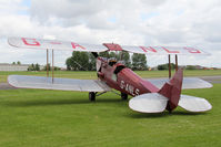 G-ANLS @ EGBR - De Havilland DH-82A Tiger Moth II at The Real Aeroplane Club's Jolly June Jaunt, Breighton Airfield, 2013. - by Malcolm Clarke