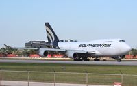 N400SA @ MIA - Southern Air 747-400 - by Florida Metal
