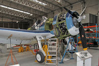 G-BTCC @ EGSU - Grumman F6F-5K Hellcat (G-50). At The Imperial War Museum, Duxford. July 2013. - by Malcolm Clarke