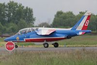 E44 @ LFPM - Athos 8 for PAF 2013, with spécial marking for 60 years of Patrouille de France - by B777juju