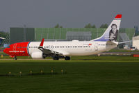 LN-DYM @ EGCC - Norwegian Air Shuttle - by Chris Hall