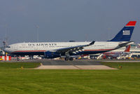 N285AY @ EGCC - US Airways - by Chris Hall