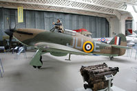 Z2315 @ EGSU - Hawker Hurricane IIB at the Imperial War Museum, Duxford July 2013. - by Malcolm Clarke