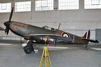 G-MKIA @ EGSU - Supermarine 300 Spitfire Ia at the Imperial War Museum, Duxford July 2013. - by Malcolm Clarke