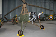 G-ACUU @ EGSU - Avro 671 Rota I (Cierva C-30A) at the Imperial War Museum, Duxford July 2013. - by Malcolm Clarke