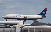 N445US @ MIA - US Airways 737-400