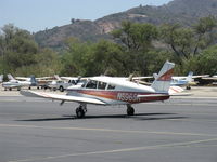 N3965R @ SZP - 1971 Piper PA-28-180 CHEROKEE, Lycoming O&VO-360 180 Hp, taxi - by Doug Robertson