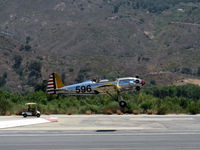 N53271 @ SZP - Ryan Aeronautical ST-3KR as PT-22, Kinner R5-540-1 160 Hp radial, takeoff climb Rwy 22 - by Doug Robertson