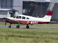 G-WARX @ EGFF - Visiting Piper PA-28-161. - by Derek Flewin