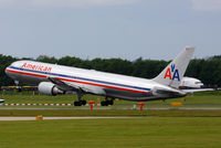 N358AA @ EGCC - American Airlines - by Chris Hall