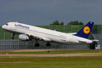 D-AIPB @ EGCC - Lufthansa - by Chris Hall