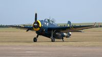 HB-RDG @ EGSU - 3. HB-RDG on the eve of Flying Legends Air Show, Duxford - July 2013. - by Eric.Fishwick