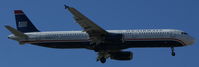 N508AY @ KLAS - US Airways, is here on finals at Las Vegas Int´l(KLAS) - by A. Gendorf