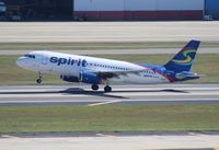 N608NK @ TPA - Spirit A320 - by Florida Metal