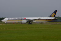 9V-SWL @ EGCC - Singapore Airlines - by Chris Hall