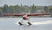 N2899J @ PALH - Departing Lake Hood Seaplane Base - by Todd Royer