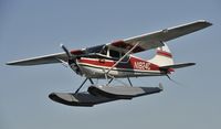 N1824C @ PALH - Departing Lake Hood - by Todd Royer