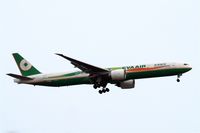 B-16703 @ EGLL - Boeing 777-35EER [32643] (EVA Airways) Home~G 16/07/2013. On approach 27L. - by Ray Barber