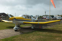 G-BOSM @ EGBR - at the Real Aeroplane Club's Wings & Wheels fly-in, Breighton - by Chris Hall