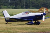 G-BADC @ EGBR - at the Real Aeroplane Club's Wings & Wheels fly-in, Breighton - by Chris Hall