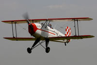 G-CDRU @ EGBR - at the Real Aeroplane Club's Wings & Wheels fly-in, Breighton - by Chris Hall