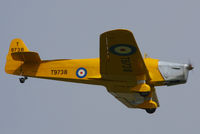 G-AKAT @ EGBR - at the Real Aeroplane Club's Wings & Wheels fly-in, Breighton - by Chris Hall