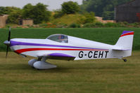 G-CEHT @ EGBR - at the Real Aeroplane Club's Wings & Wheels fly-in, Breighton - by Chris Hall