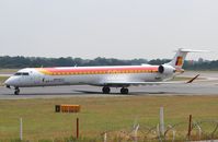 EC-LKF @ EGCC - Just landed at Manchester. - by Graham Reeve