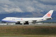B-18716 @ PANC - China Airlines Boeing 747-400 - by Dietmar Schreiber - VAP