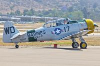 N1038A @ KSEE - At the 2013 Wings over Gillespie Airshow in San Diego -  California - by Terry Fletcher