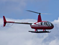 G-CGND @ EGFP - Visiting R44 Clipper II seen at EGFP. - by Derek Flewin