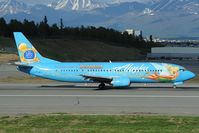 N791AS @ PANC - Alaska Airlines Boeing 737-400 - by Dietmar Schreiber - VAP