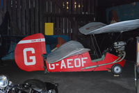 BAPC022 @ EHLE - Mignet HM.14 Pou-du-Ciel marked as G-AEOF. At the Aviodome, Lelystad. - by moxy